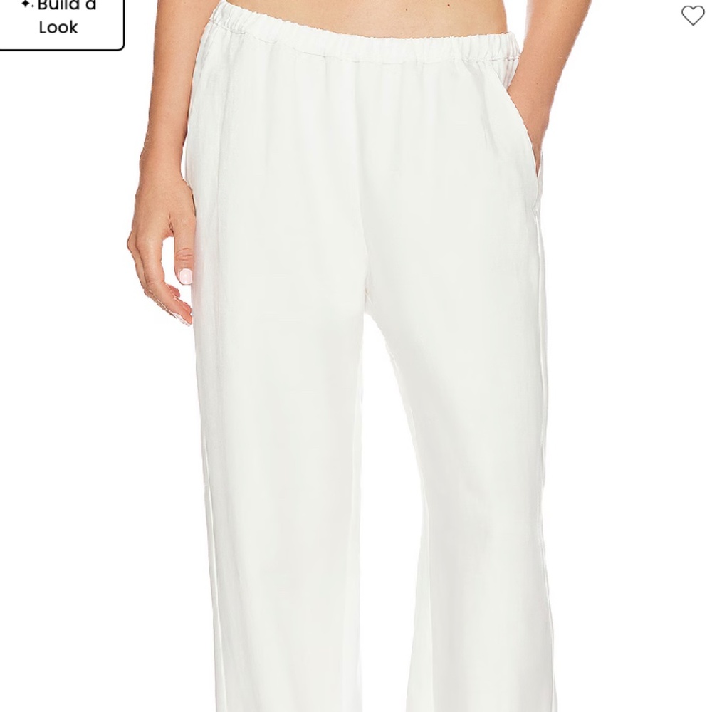 Enzo Costa White Everywhere Pant